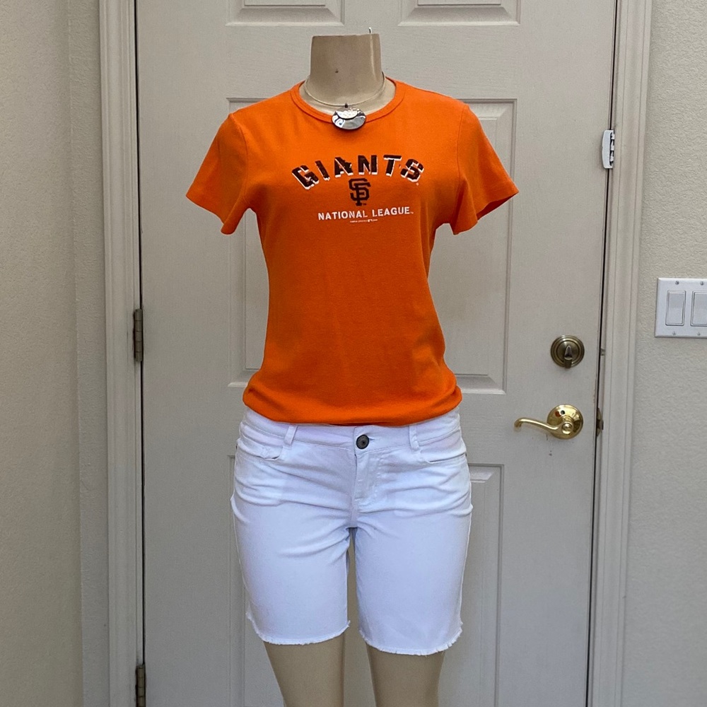 “MLB” 🧡 SUPER CUTE 🖤S.F. GIANTS SHIRT SLEEVE TEE